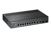 Zyxel GS2220-10-EU0101F Netzwerk-Switch Managed L2 Gigabit Ethernet (10/100/1000) Schwarz