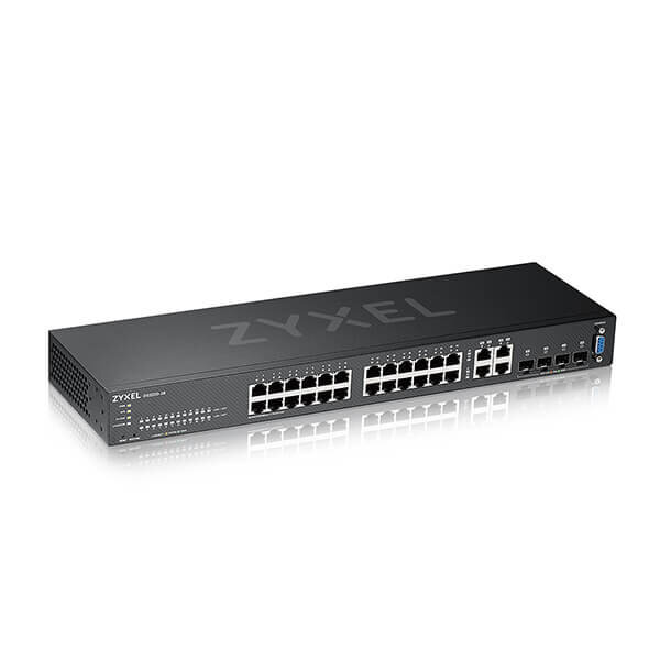 Zyxel GS2220-28 24-Port + 4x SFP/Rj45 Gigabit L2 managed Switch