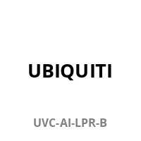 Ubiquiti Video Camera UVC-AI-LPR-B