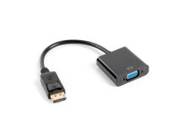 Lanberg AD-0002-BK Videokabel-Adapter 0,2 m VGA (D-Sub)...