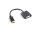 Lanberg AD-0007-BK Videokabel-Adapter 0,1 m DisplayPort DVI-D Schwarz