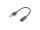 Lanberg AD-UC-UA-03 USB Kabel USB 3.2 Gen 1 (3.1 Gen 1) 0,15 m USB type A USB Typ-C Schwarz