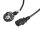 Lanberg CA-C13C-11CC-0030-BK Stromkabel Schwarz 3 m C13-Koppler CEE7/7