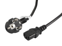 Lanberg CA-C13C-11CC-0050-BK Stromkabel Schwarz 5 m...