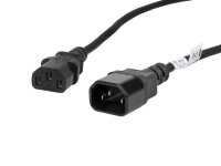 Lanberg CA-C13E-11CC-0018-BK Stromkabel Schwarz 1,8 m...