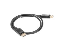Lanberg CA-DPDP-10CC-0010-BK DisplayPort-Kabel 1 m Schwarz