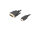 Lanberg CA-HDDV-10CC-0018-BK Videokabel-Adapter 1,8 m HDMI Typ A (Standard) DVI-D Schwarz