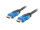 Lanberg CA-HDMI-20CU-0045-BK HDMI-Kabel 4,5 m HDMI Typ A (Standard) Schwarz, Blau