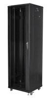 Lanberg FF01-6642-12B Rack 42U Freistehendes Gestell Schwarz