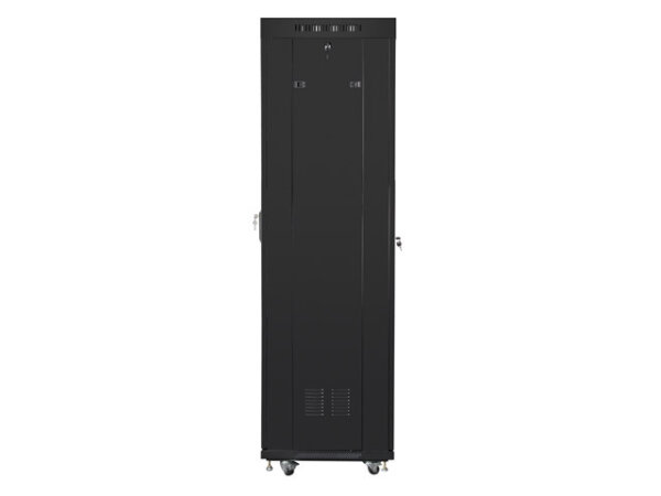 Lanberg FF01-6642-12BL Rack 42U Freistehendes Gestell Schwarz