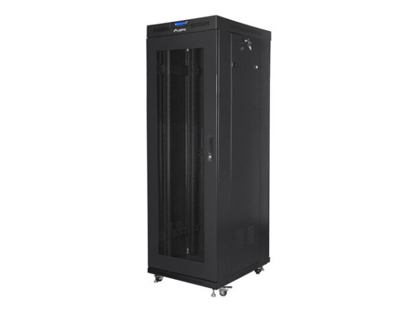 Lanberg FF01-6837-23BL Rack 37U Freistehendes Gestell Schwarz