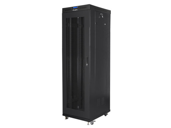 Lanberg FF01-6842-23BL Rack 42U Freistehendes Gestell Schwarz