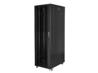 Lanberg FF01-8042-12B Rack 42U Freistehendes Gestell Schwarz