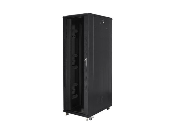 Lanberg FF01-8242-12B Rack 42U Freistehendes Gestell Schwarz