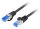 Lanberg PCF6A-10CC Netzwerkkabel Schwarz 10 m Cat6a S/FTP (S-STP)