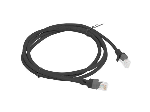 Lanberg PCU5-10CC-0150-BK Netzwerkkabel Schwarz 1,5 m Cat5e U/UTP (UTP)