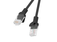 Lanberg PCU5-10CC-0300-BK Netzwerkkabel Schwarz 3 m Cat5e...