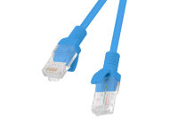 Lanberg PCU6-10CC-0050-B Netzwerkkabel Blau 0,5 m Cat6...