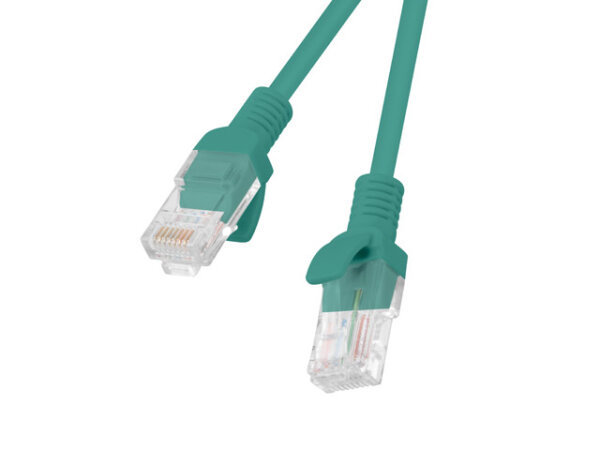 Lanberg PCU6-10CC-0050-G Netzwerkkabel Grün 0,5 m Cat6 U/UTP (UTP)