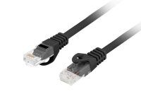 Lanberg PCU6-10CU-0200-BK Netzwerkkabel Schwarz 2 m Cat6...