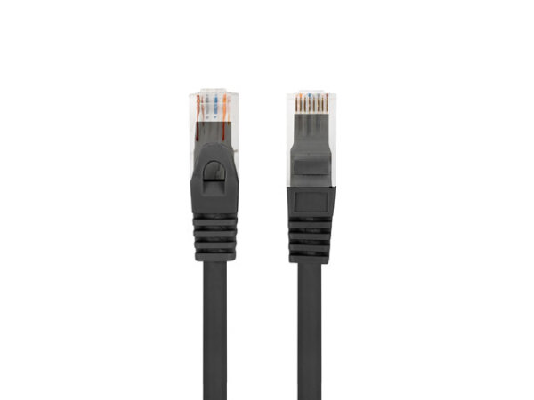 Lanberg PCU6-10CU-1000-BK Netzwerkkabel Schwarz 10 m Cat6 U/UTP (UTP)