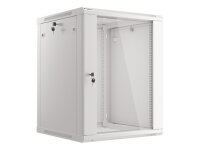 Lanberg WF01-6615-10S Rack 15U Wandmontiertes Regal Grau
