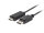 Lanberg CA-DPHD-11CC-0018-BK Kabeladapter DisplayPort HDMI Schwarz