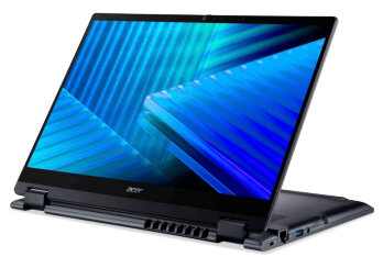 Acer TravelMate TMP414RN-55-TCO-73DM Intel Core Ultra 7 255U Hybrid (2-in-1) 35,6 cm (14") Touchscreen WUXGA 32 GB DDR5-SDRAM 1 TB SSD Wi-Fi 7 (802.11be) Windows 11 Pro Deutsch Blau