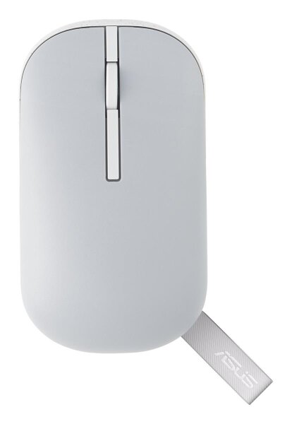 ASUS Marshmallow Mouse MD100 Maus Büro Beidhändig RF Wireless + Bluetooth Optisch 1600 DPI