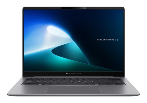 ASUS ExpertBook P5 P5405CSA-NZ0915X Intel Core Ultra 5 226V Laptop 35,6 cm (14") WQXGA 16 GB LPDDR5x-SDRAM 512 GB SSD Wi-Fi 7 (802.11be) Windows 11 Pro Deutsch Grau