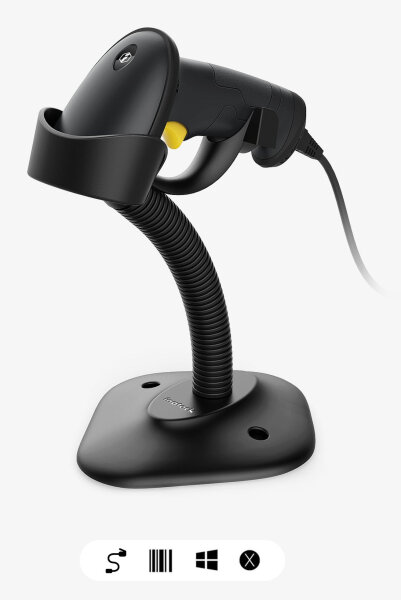 Inateck BCST-33 1D Schwarz, Gelb
