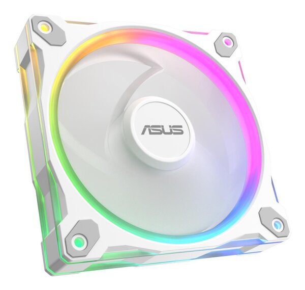 ASUS Prime MR120 Fan ARGB White Computergehäuse Ventilator 12 cm Weiß