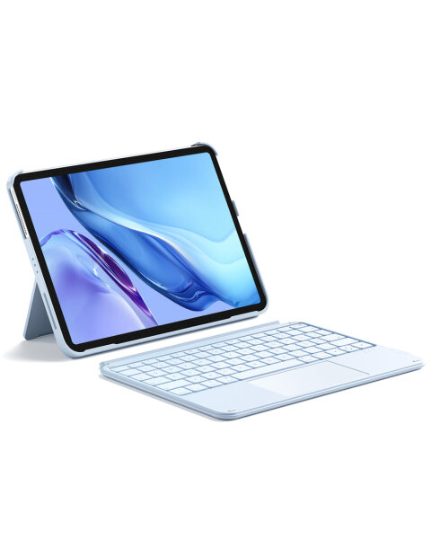 Inateck KB04122 QWERTZ Bluetooth Blau