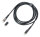 TROIKA CBL20/BK USB Kabel 2 m USB C USB C/Lightning Schwarz