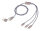 TROIKA CBL30/GY USB Kabel 1 m USB C USB C/Micro USB-A/Lightning Grau