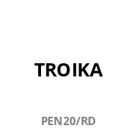 TROIKA Multitasking-Bleistift CONSTRUCTION ENDLESS rot