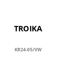 TROIKA Schlüsselanhänger VW LEATHER