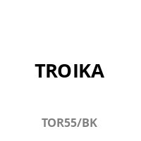TROIKA Taschenlampe ECO KNICKLICHT schwarz