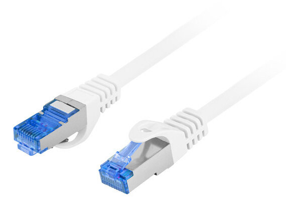 Lanberg PCF6A-10CC Netzwerkkabel Weiß 2 m Cat6a S/FTP (S-STP)