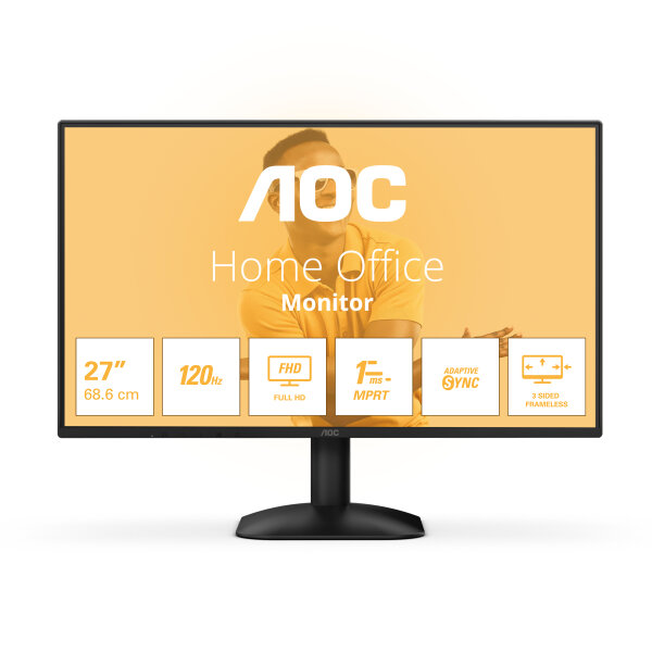 AOC B3 27B31H Computerbildschirm 68,6 cm (27") 1920 x 1080 Pixel Full HD Schwarz