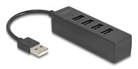 DeLOCK 64334 Schnittstellen-Hub USB 2.0 Type-A 480 Mbit/s...
