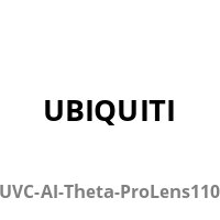 Ubiquiti AI Theta Pro Wide Angle Lens 110,4°