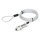 Manhattan 440301 Kabelschloss Silber 1,8 m