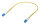Ubiquiti UACC-OFC-S2-LULU-0.5M-50 InfiniBand/Glasfaserkabel 0,5 m LC LC/LC Gelb