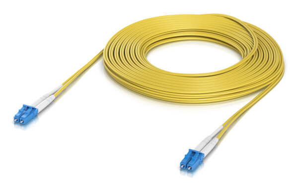 Ubiquiti UACC-OFC-S2-LULU-15M InfiniBand/Glasfaserkabel LC LC/LC Gelb