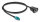 DeLOCK 90700 Koaxialkabel 1 m HSD Z RJ-45 Schwarz, Blau