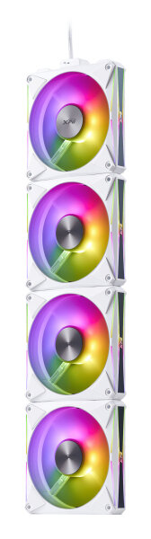 XPG HURRICANE MAG Computergehäuse Ventilator 12 cm Weiß 4 Stück(e)