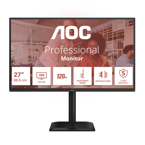 AOC 27E4CV Computerbildschirm 68,6 cm (27") 1920 x 1080 Pixel Full HD LED Schwarz
