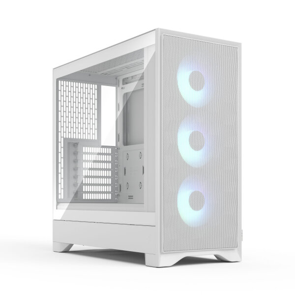 Fractal Design Pop 2 Air White TG RGB Midi Tower Weiß