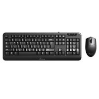 MediaRange MROS108-GR Tastatur Maus enthalten Büro...